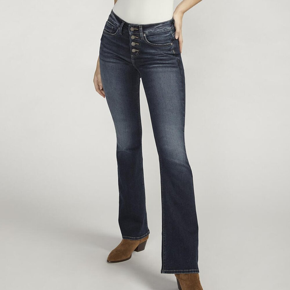 Silver Jeans - Suki Mid Rise Bootcut Jeans